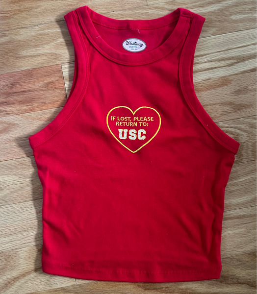 Embroidered Return to Custom Tank