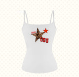 Varsity Leopard Tank