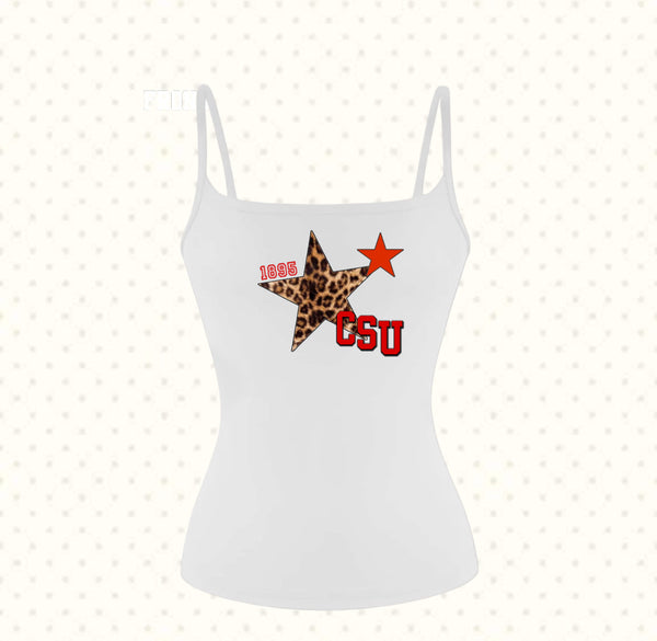 Varsity Leopard Tank