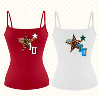 Varsity Leopard Tank