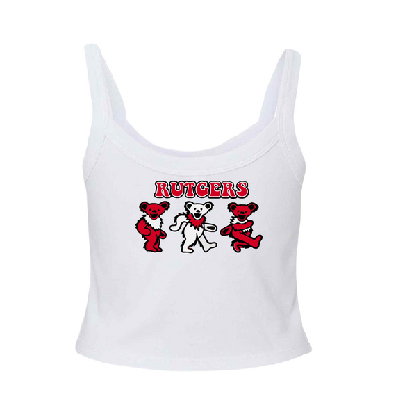 Custom Bear Crop Tank