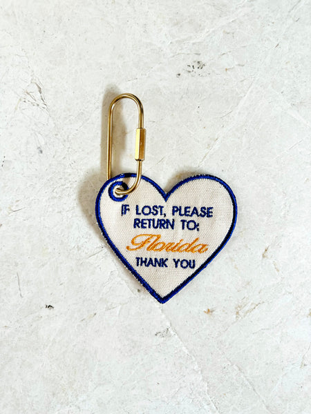Embroidered Bag Tag