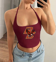 Custom Logo Halter Top