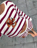 Embroidered Knit Set