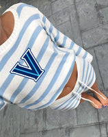 Embroidered Knit Set