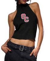 Custom Embroidered Backless Halter with Logo