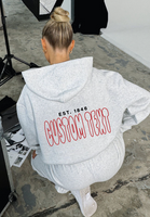 Custom College Bubble Text Hoodie