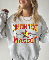 Custom College Limited Edition Star Sweater