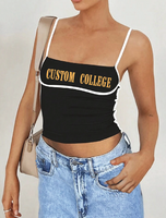 Custom College Color Block Tank Top