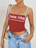 Custom College Color Block Tank Top