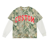 Touchdown Camo  Long Sleeve T Shirt