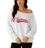 Classic Off The Shoulder Sweater