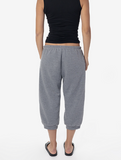 Logo Fleece Cropped Pants