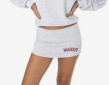 Embroidered Fleece Skirt