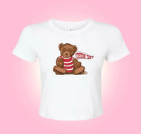 Custom College Teddy Baby Tee