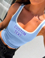 The Color Block Ribbed Tank