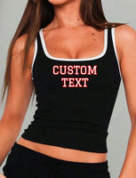 The Color Block Ribbed Tank