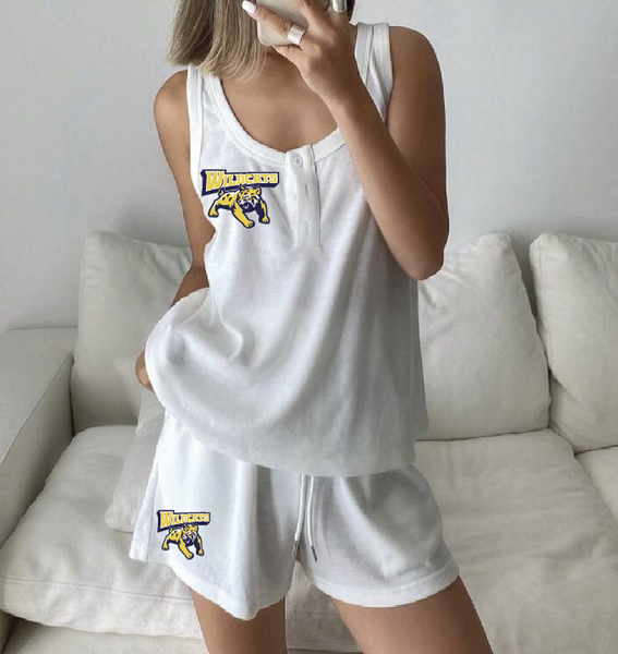 Oversized College Logo Lounge Set