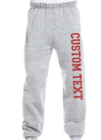 Custom Puffy Logo Collegiate Sweat Pants