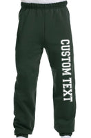 Custom Puffy Logo Collegiate Sweat Pants