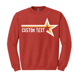 Custom Retro Star Crewneck