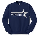 Custom Retro Star Crewneck