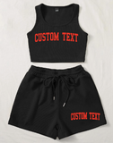 Custom Ribbed Varsity Set