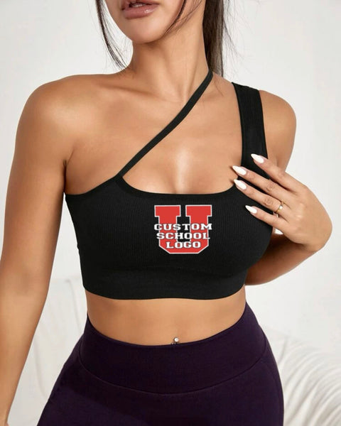 Custom One-Shoulder Sports Tank