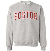 Custom Puffy Logo Collegiate Crewneck