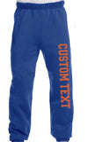 Custom Puffy Logo Collegiate Sweat Pants