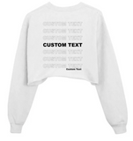 Custom Thank You Bag Cropped Crew Neck