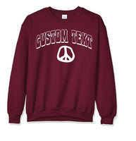 Custom Puffy Logo Retro Cropped Crewneck