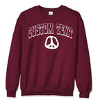 Custom Puffy Logo Retro Cropped Crewneck