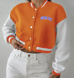 Custom Cropped Varsity Jacket