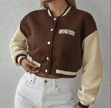 Custom Cropped Varsity Jacket