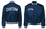 Collegiate Varsity Satin Baseball Jacket